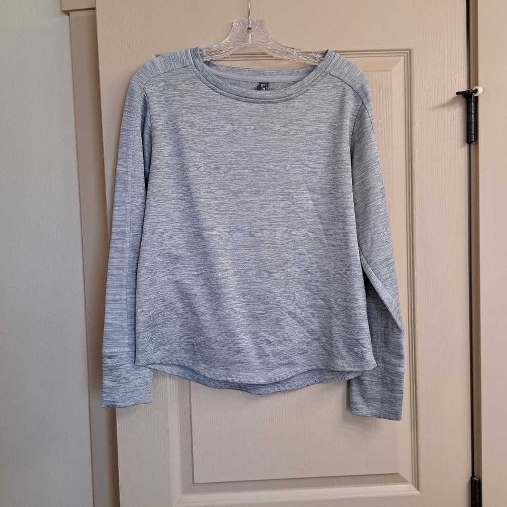 Mountain Hardwear Gray Crewneck Sweater Soft Cotton-Blenda Size Medium